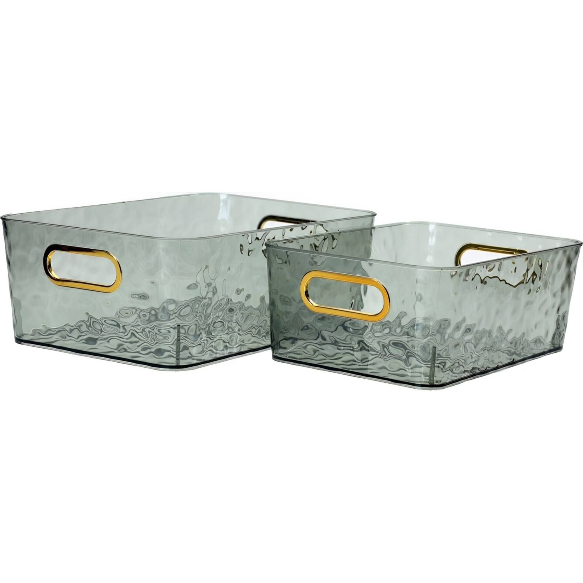 Cesto Acrílico 25x17x9,2cm Verde