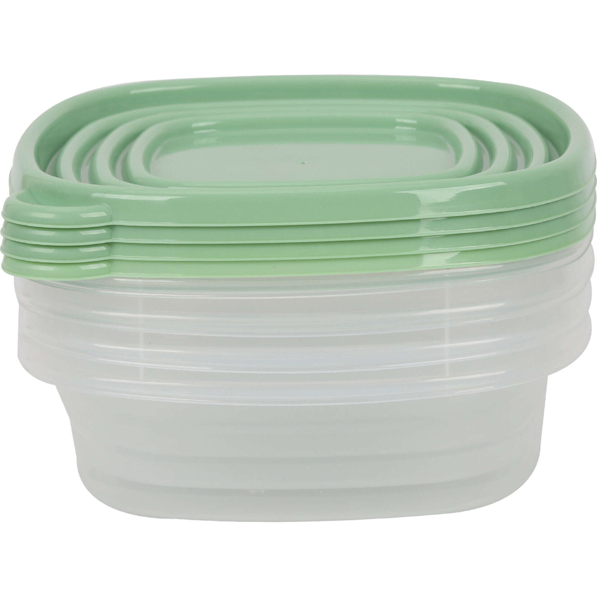 Conjunto 4 Caixas Herm&eacute;ticas 0,67L Bazar&atilde;o