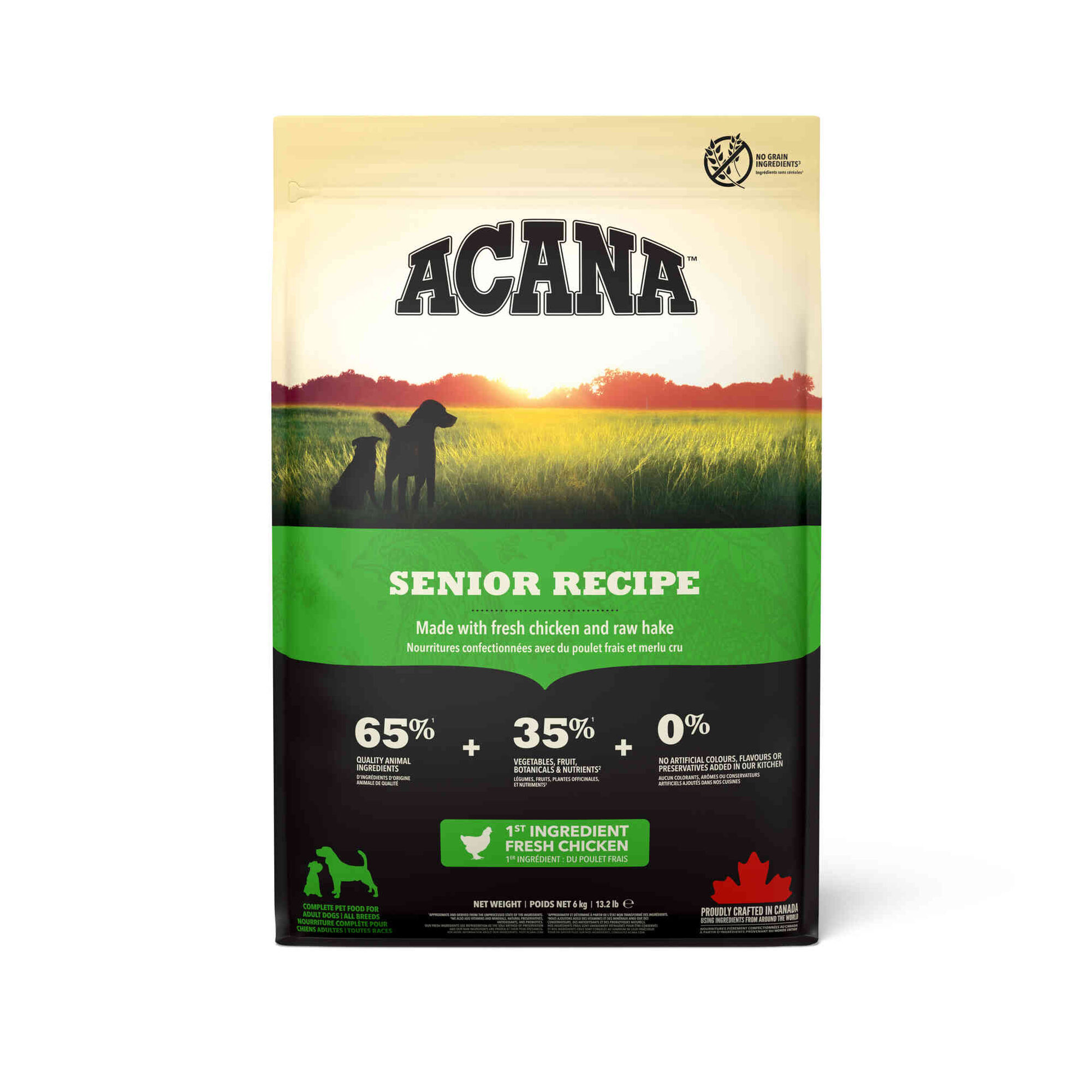 Ra&ccedil;&atilde;o para C&atilde;o S&eacute;nior Recipe Acana