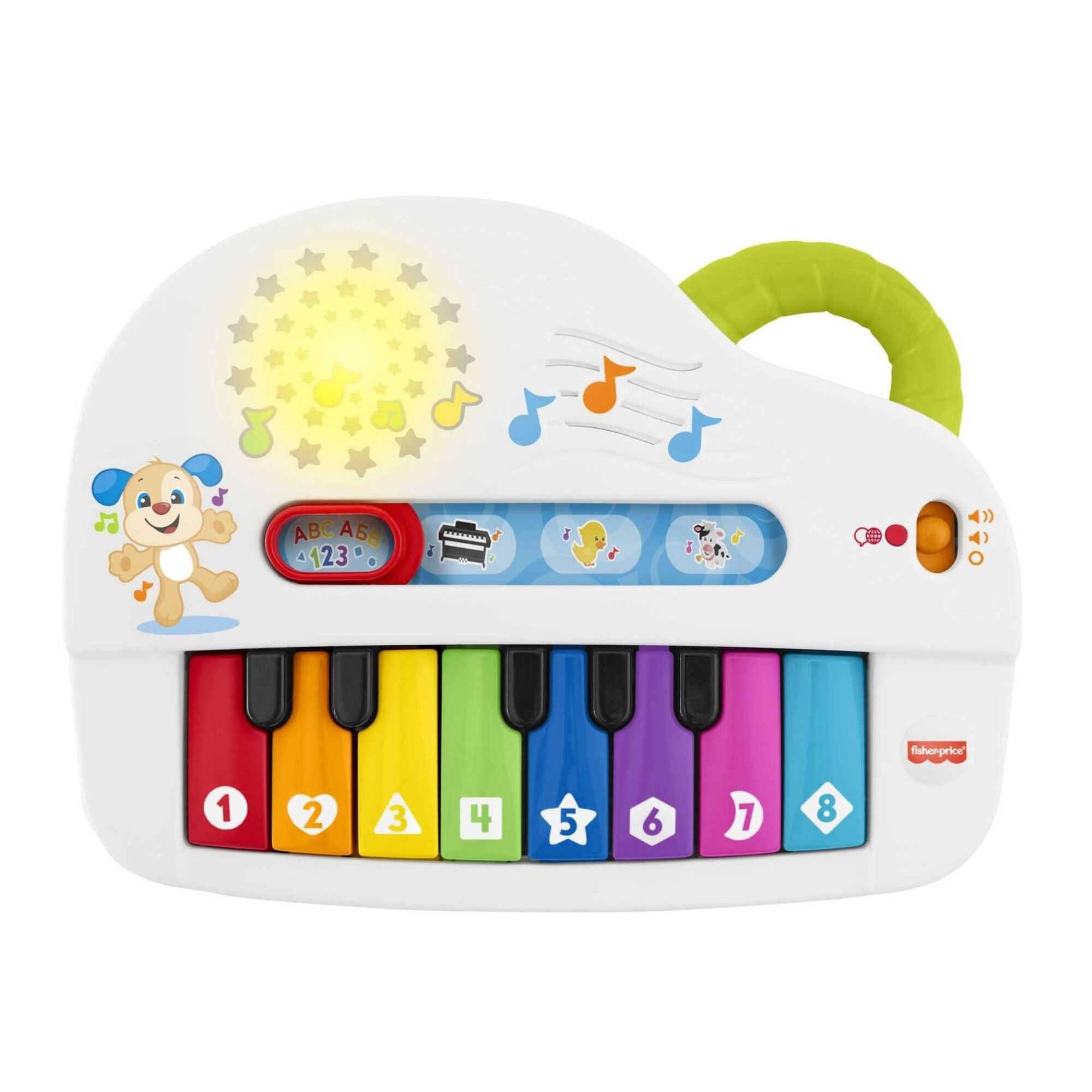 Piano Infantil Musical Educativo Som Animais P/ Criança Bebê Cor Vermelho