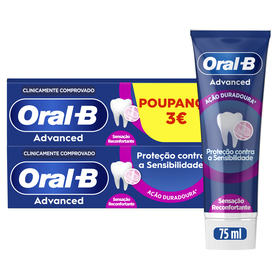 Pasta de Dentes Advanced Prote&ccedil;&atilde;o Sensibilidade Oral-B