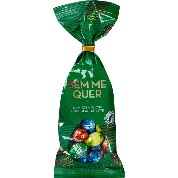 Mini Ovos Chocolate de Leite Bem Me Quer