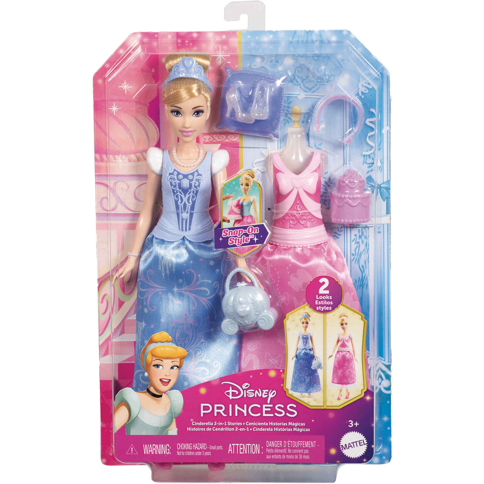 Princesas Disney Cinderela 2-in-1