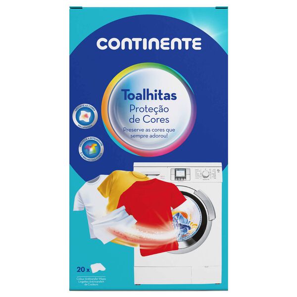 Toalhitas Proteção Cores Continente