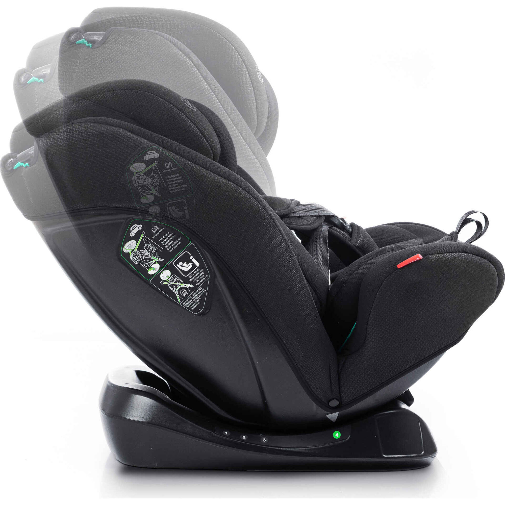 Cadeira Auto I-Size 40-150cm Preta Eder Cadeira Auto I-Size 40-150cm Preta Eder