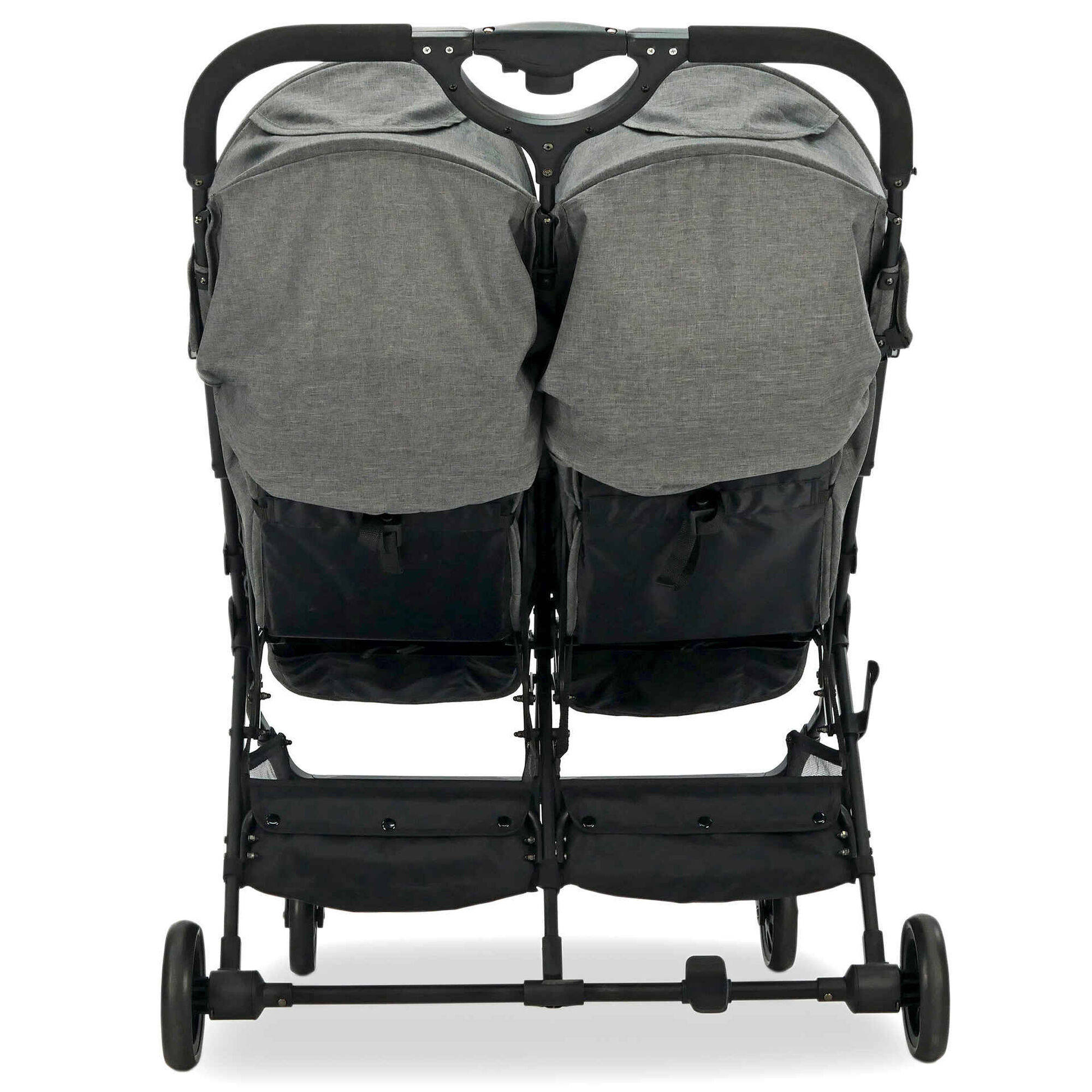 Carrinho de Passeio para Gémeos Cinza Henry