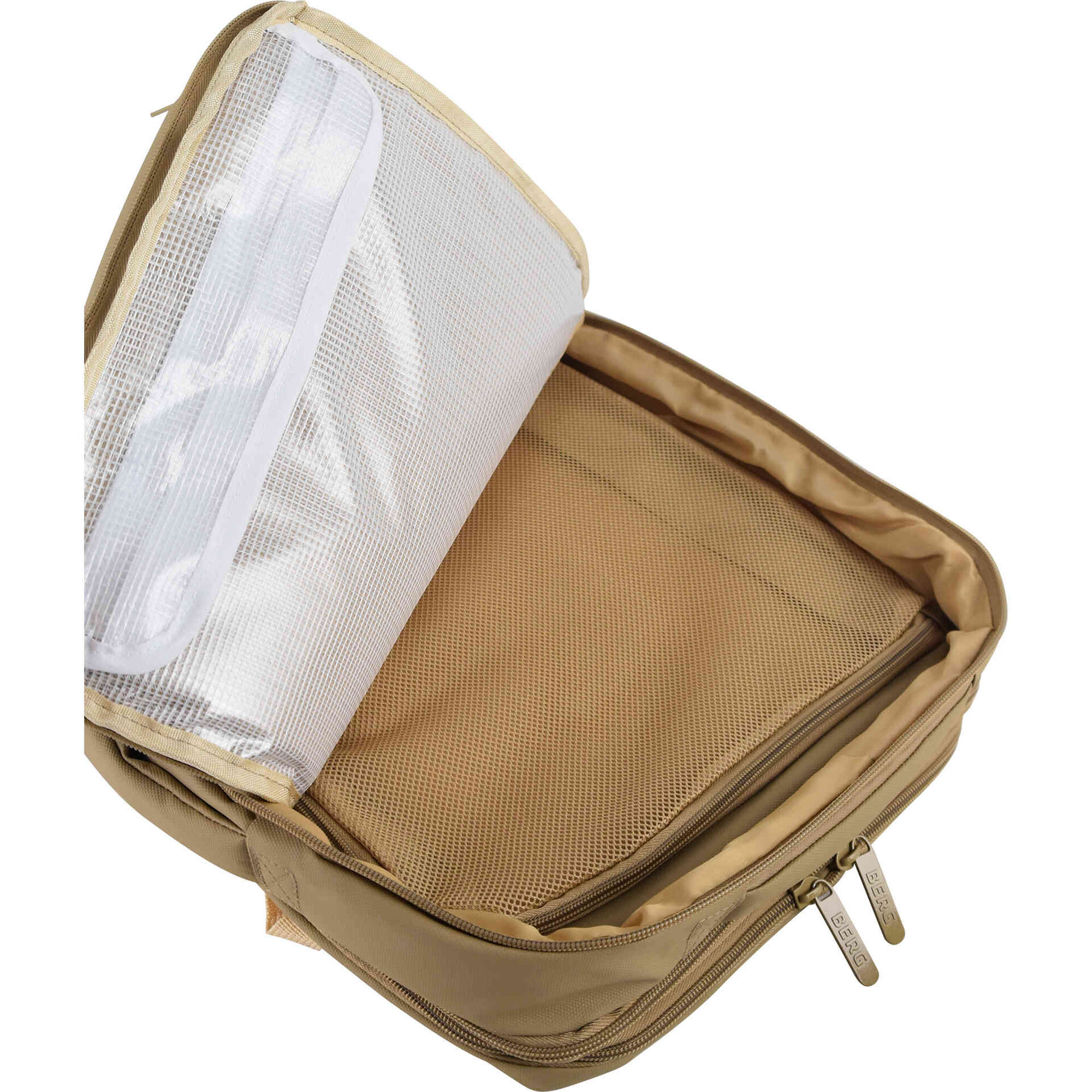 Mochila Extra-Expans&iacute;vel 20L-37L Bege