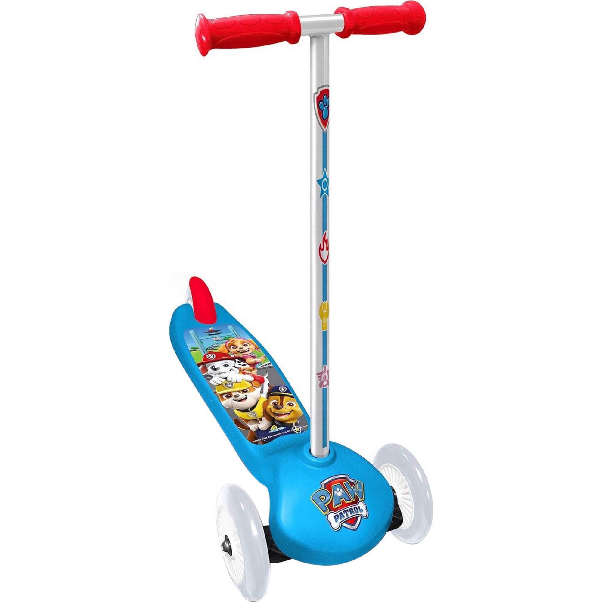 Trotinete de criança 3 Rodas Azul Patrulha Pata