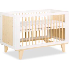 Cama de Grades Madeira Branca Lydia Cama de Grades Madeira Branca Lydia