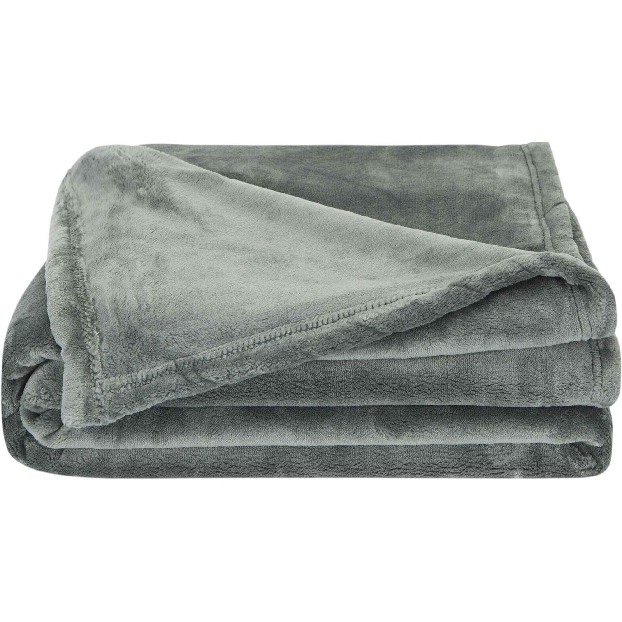 Manta Flanela 130x160cm Verde