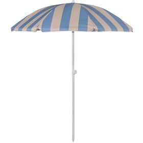 Guarda-Sol Praia Atl&acirc;ntida 1,80m Azul Claro Kasa