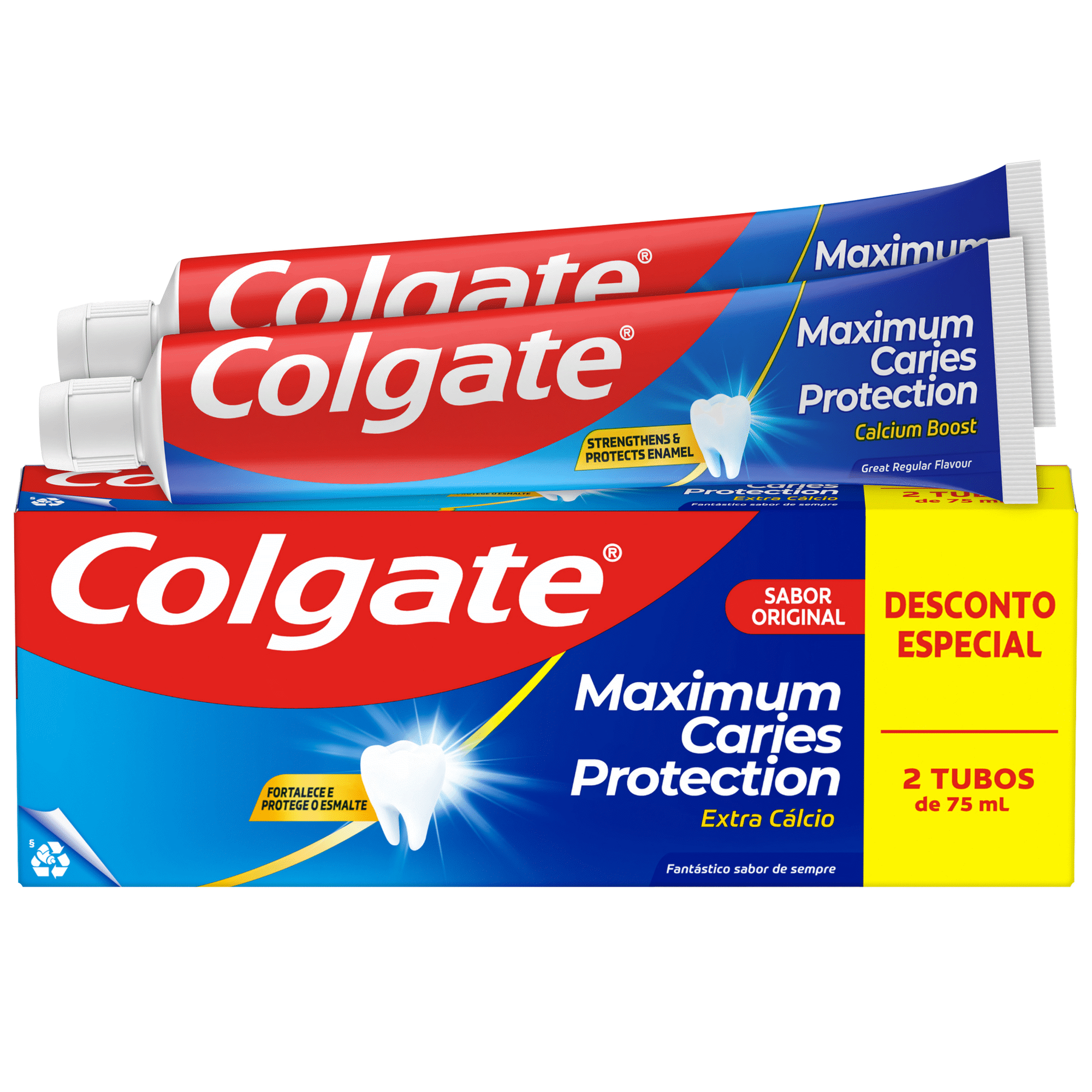 Pasta de Dentes Maximum Caries Protection Colgate