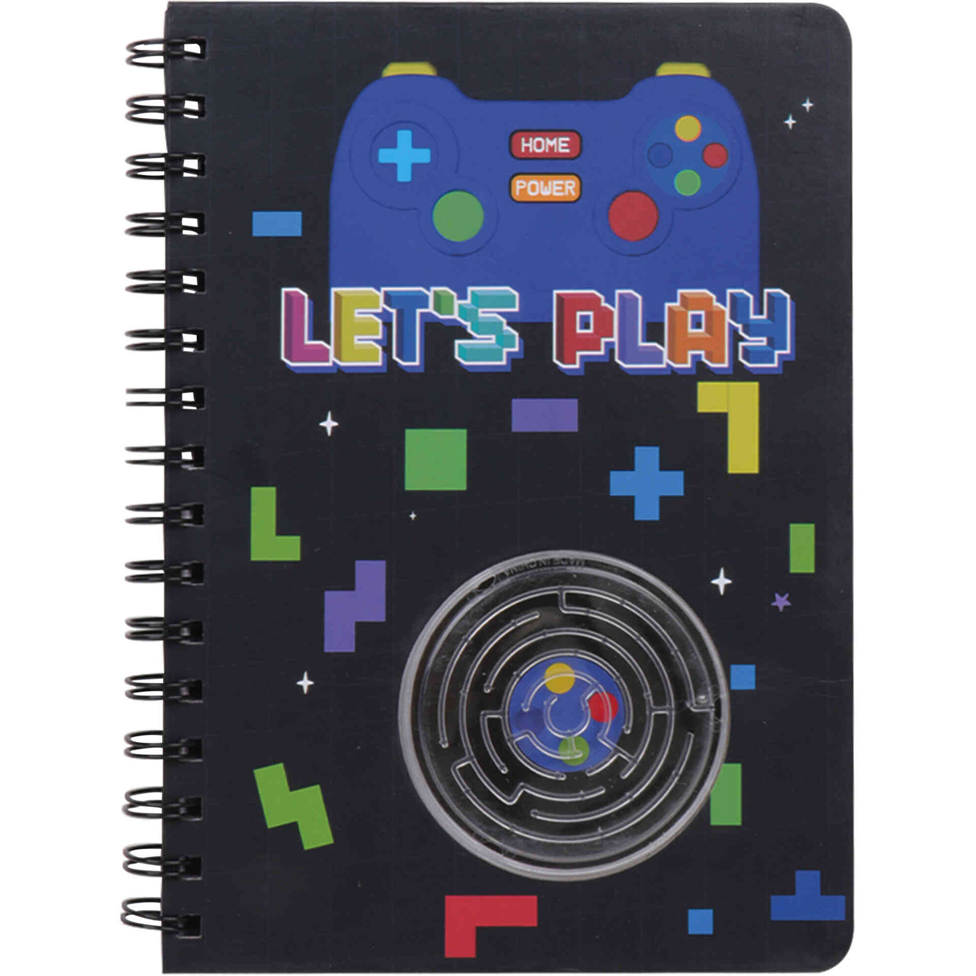 Caderno Espiral A5 Pautado Game Note!