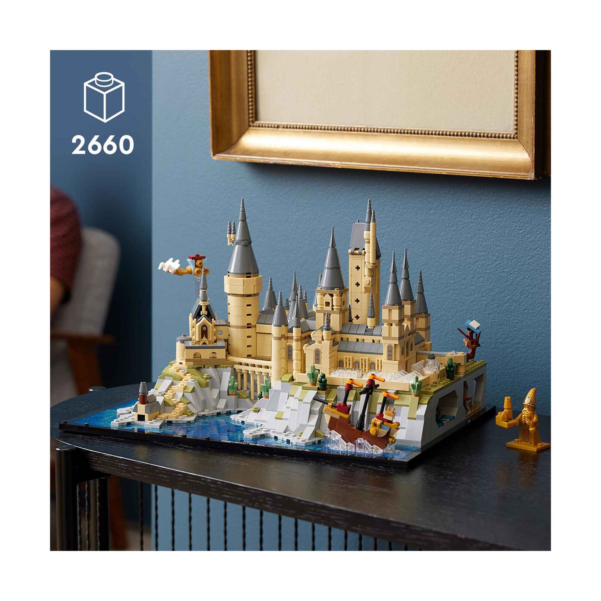 O Castelo e os Campos de Hogwarts - 76419