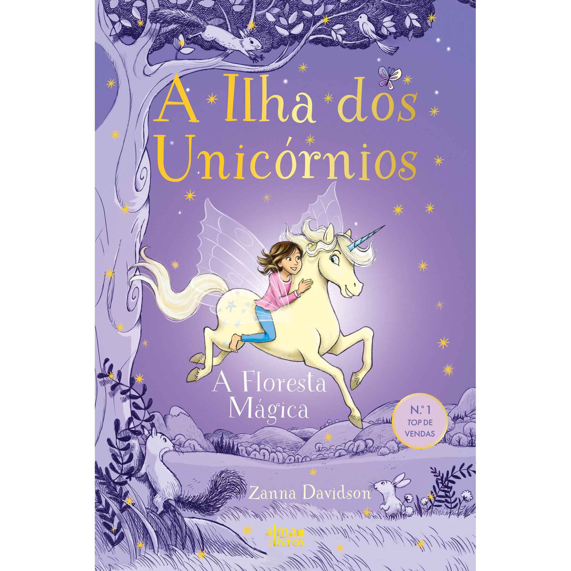 A Ilha dos Unic&oacute;rnios N.&ordm; 1 - A Floresta M&aacute;gica de Zanna Davidson