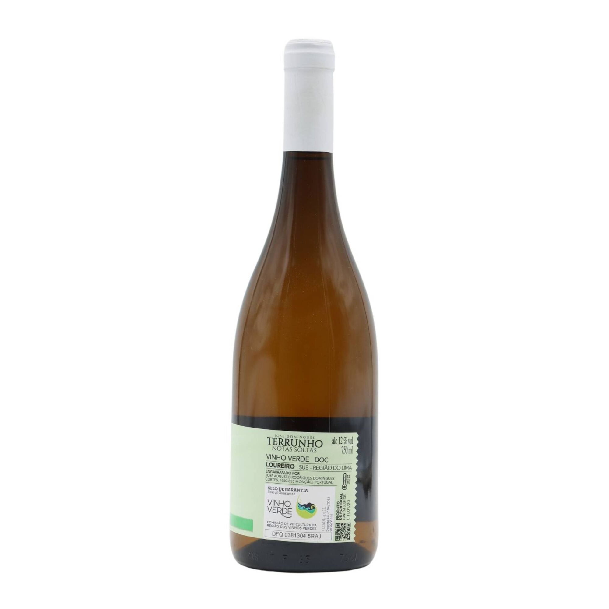 Terrunho Notas Soltas Loureiro Vinho Verde Branco