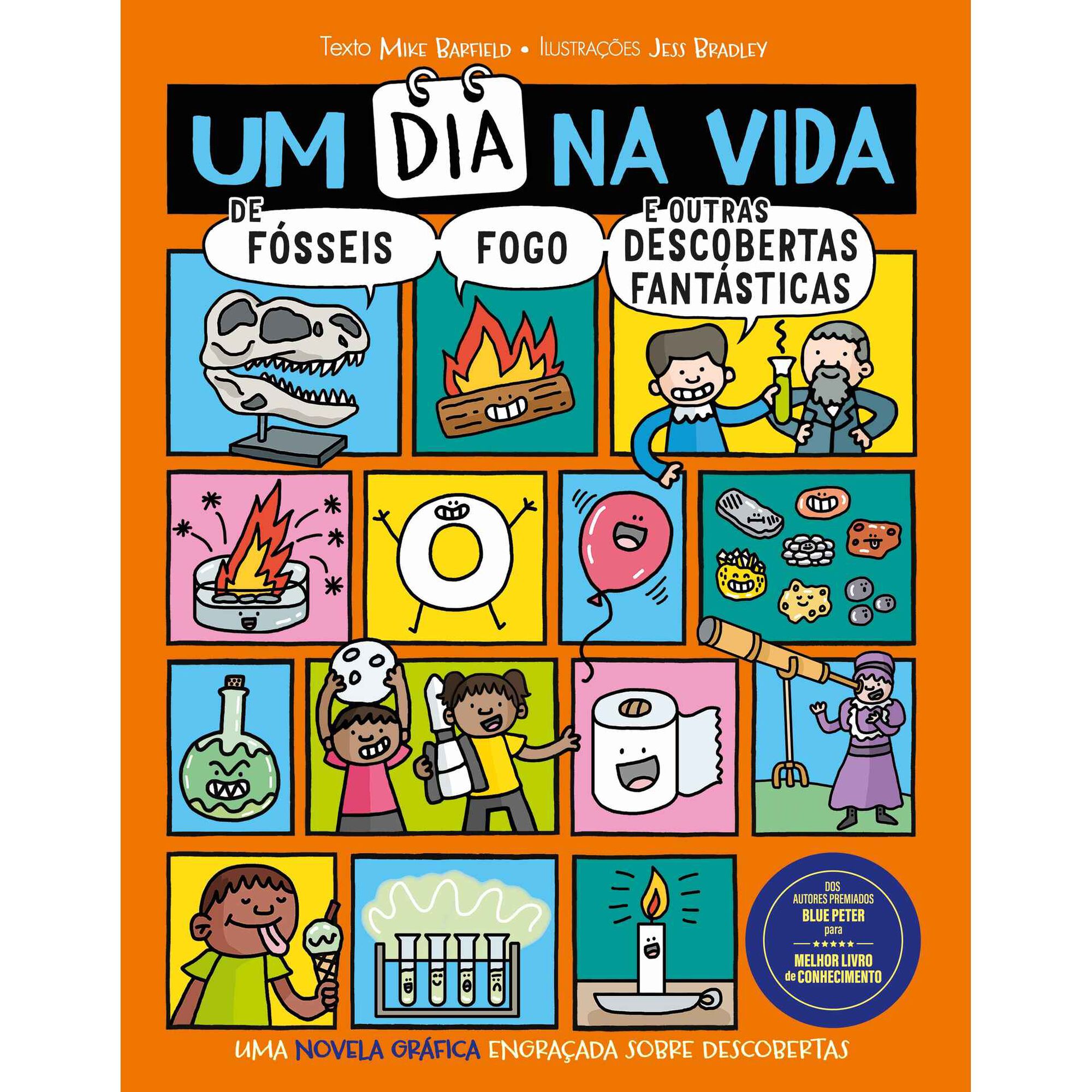 Um Dia na Vida de F&oacute;sseis, Fogo e Outras Descobertas Fant&aacute;sticas de Mike Barfield
