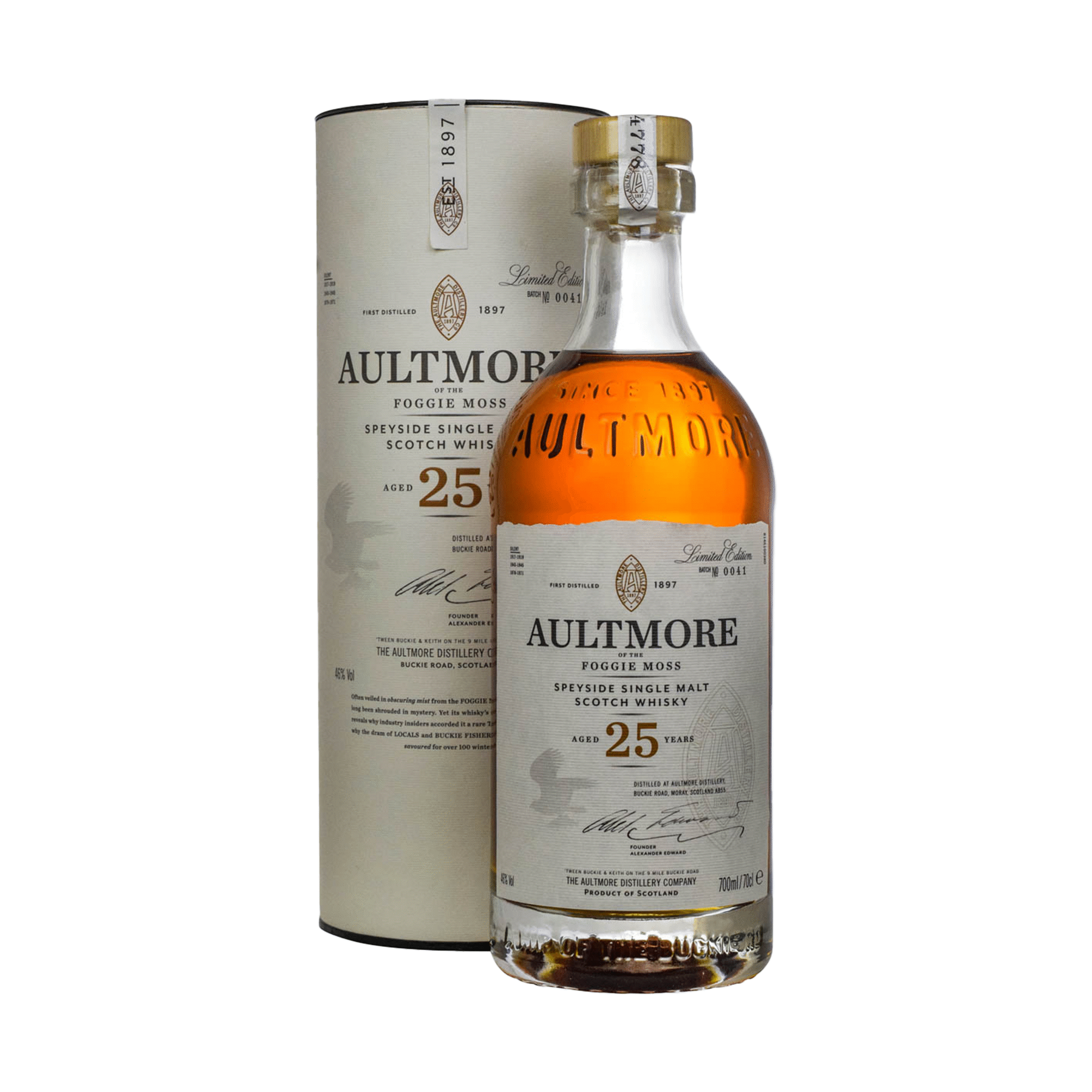 Whisky Aultmore Foggie Moss 25 Anos Malt