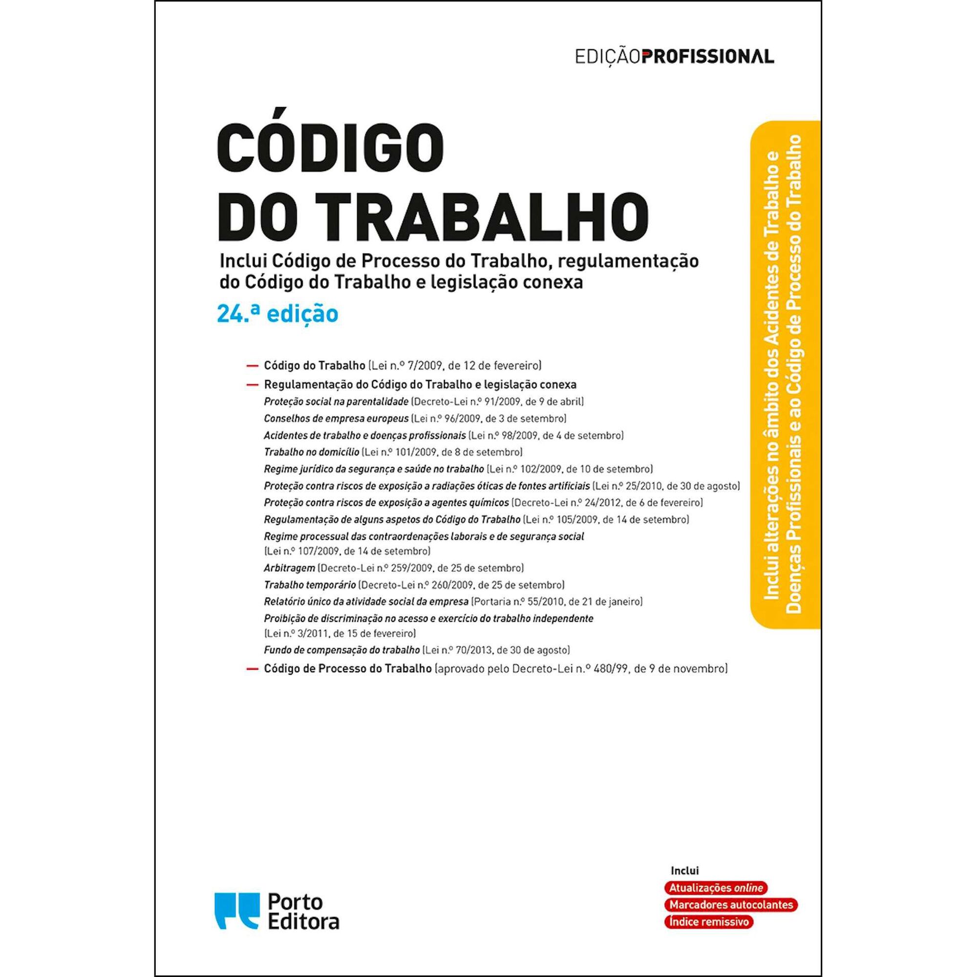Código de Trabalho - Legislação