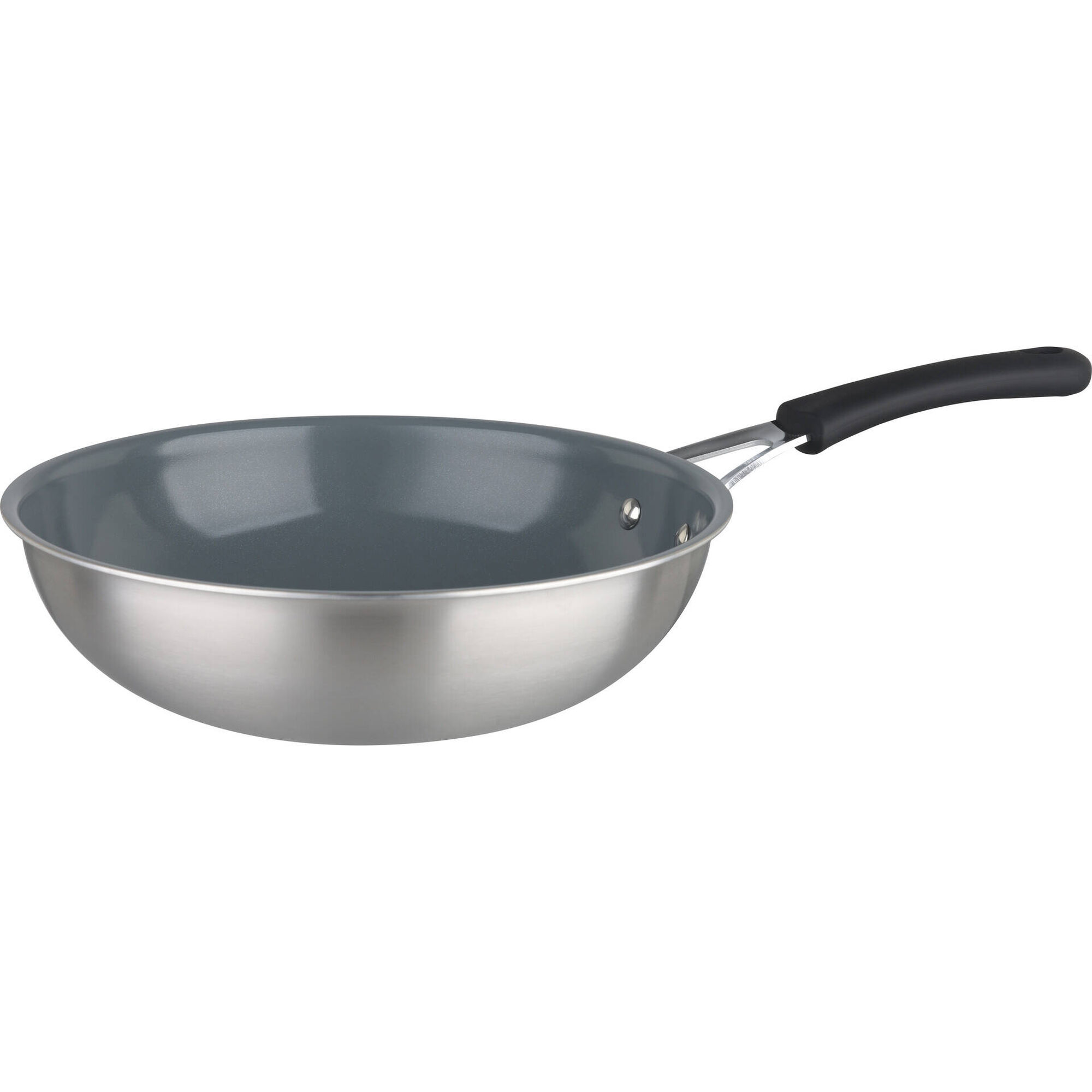 Conjunto Frigideira 24cm e Wok 28cm Triplayer Kasa