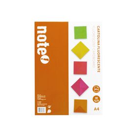 Bloco de Cartolinas Fluor A4