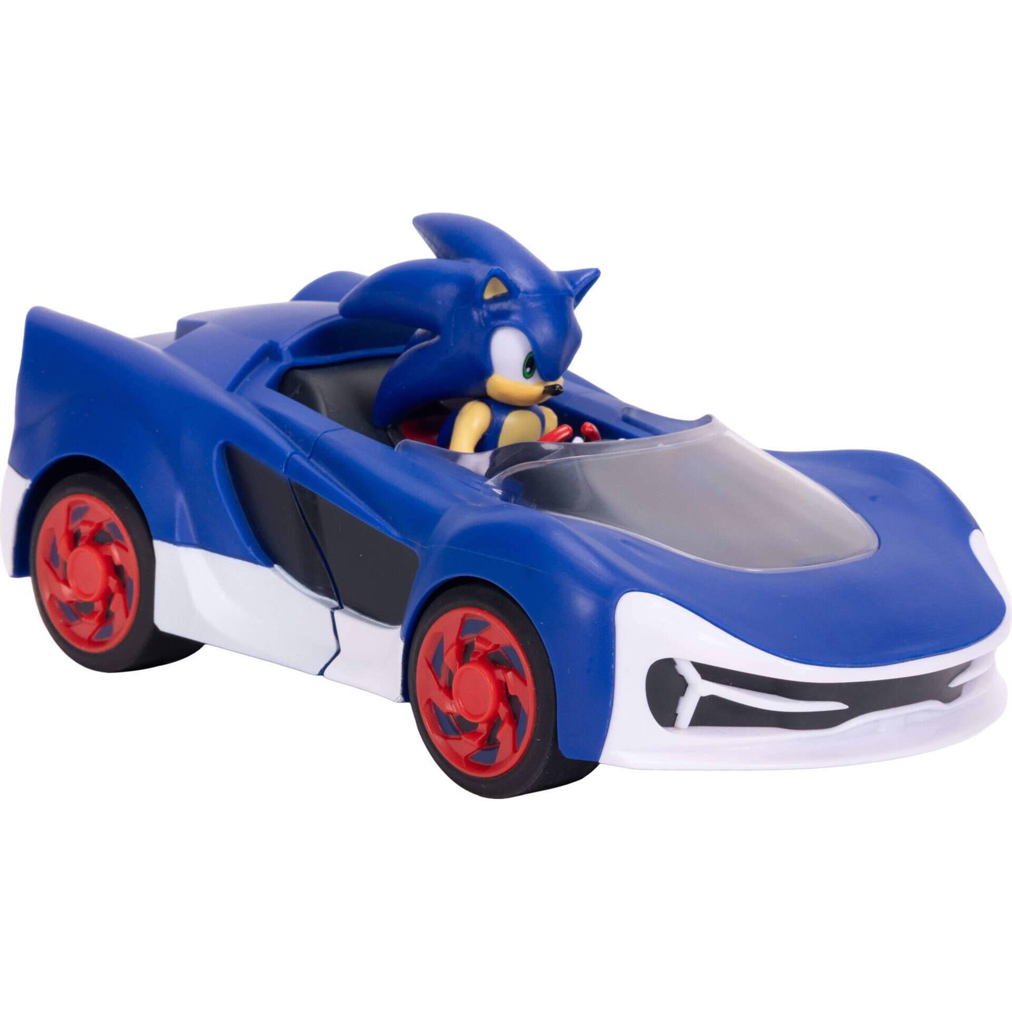Sonic The Hedgehog - Ve&iacute;culos Customiz&aacute;veis com Figura 7 cm (Shadow e Sonic)