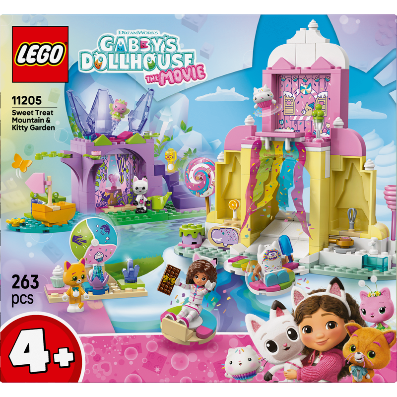 LEGO Gabby's Dollhouse - Monte Dos Docinhos E Jardim Da Fadinha - 11205