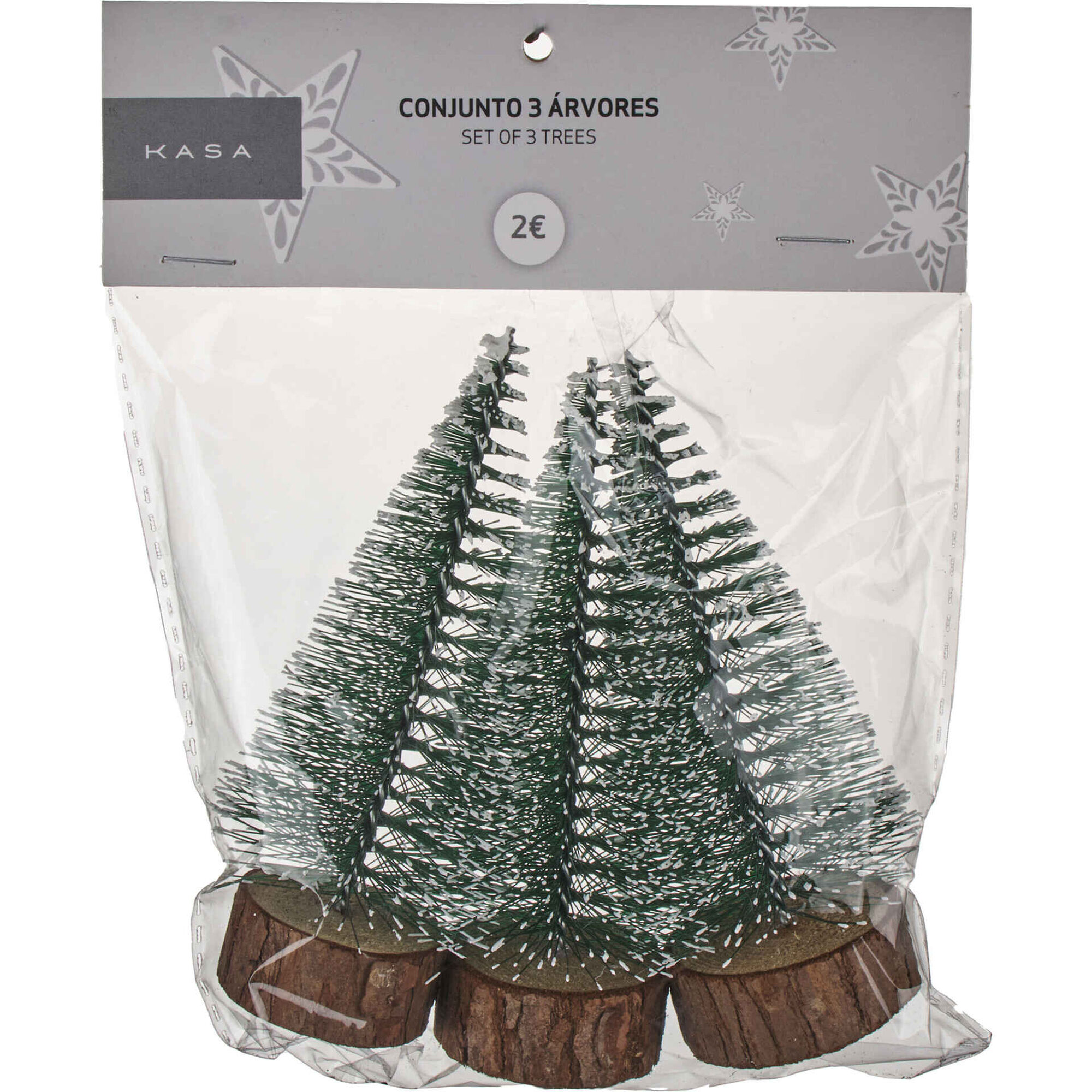 Conjunto 3 Árvores Decorativas