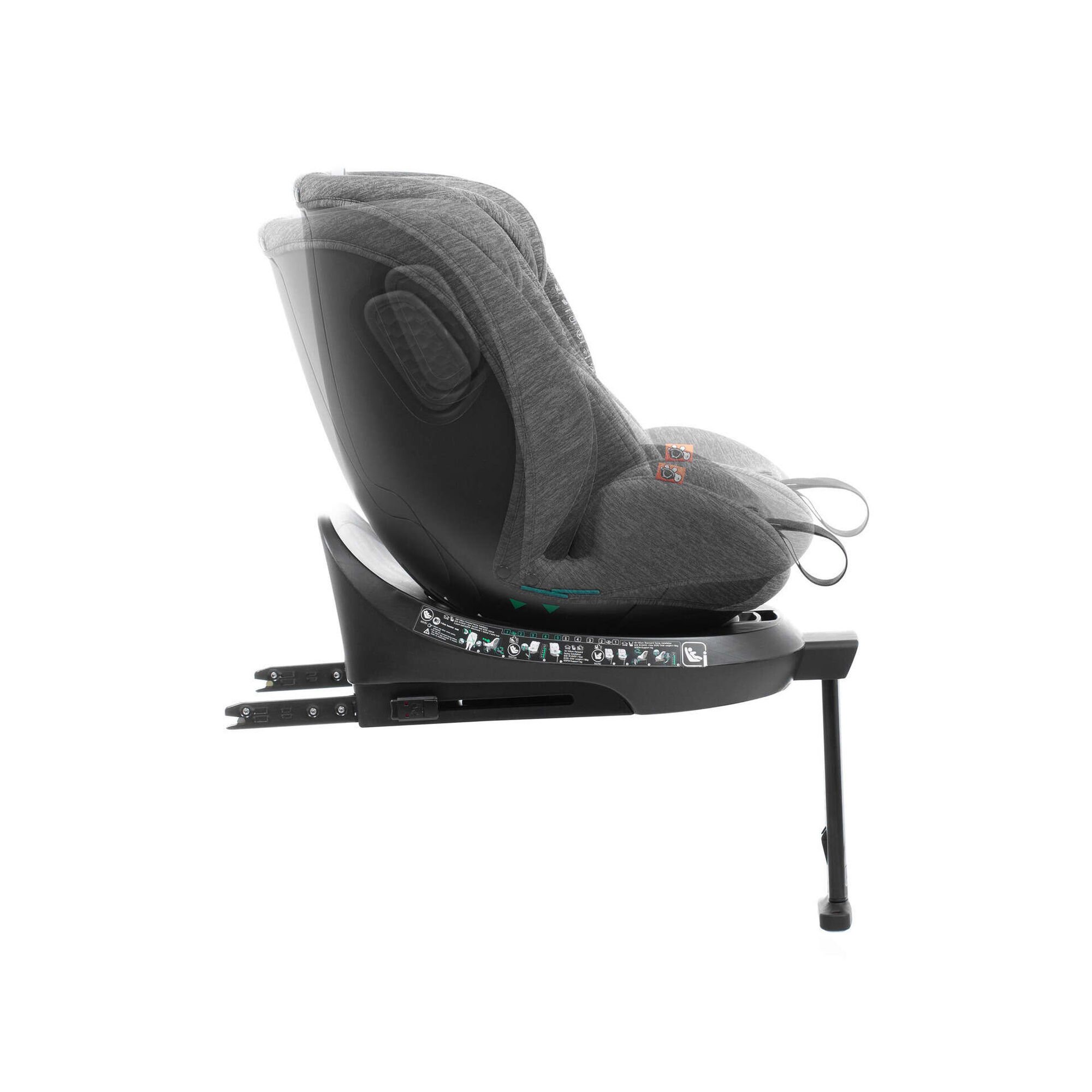 Cadeira Auto I-Size 40-150cm Isofix Rotativa Antracite Core Babyauto