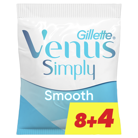 L&acirc;minas Descart&aacute;veis Simply Smooth 2 Gillette Venus