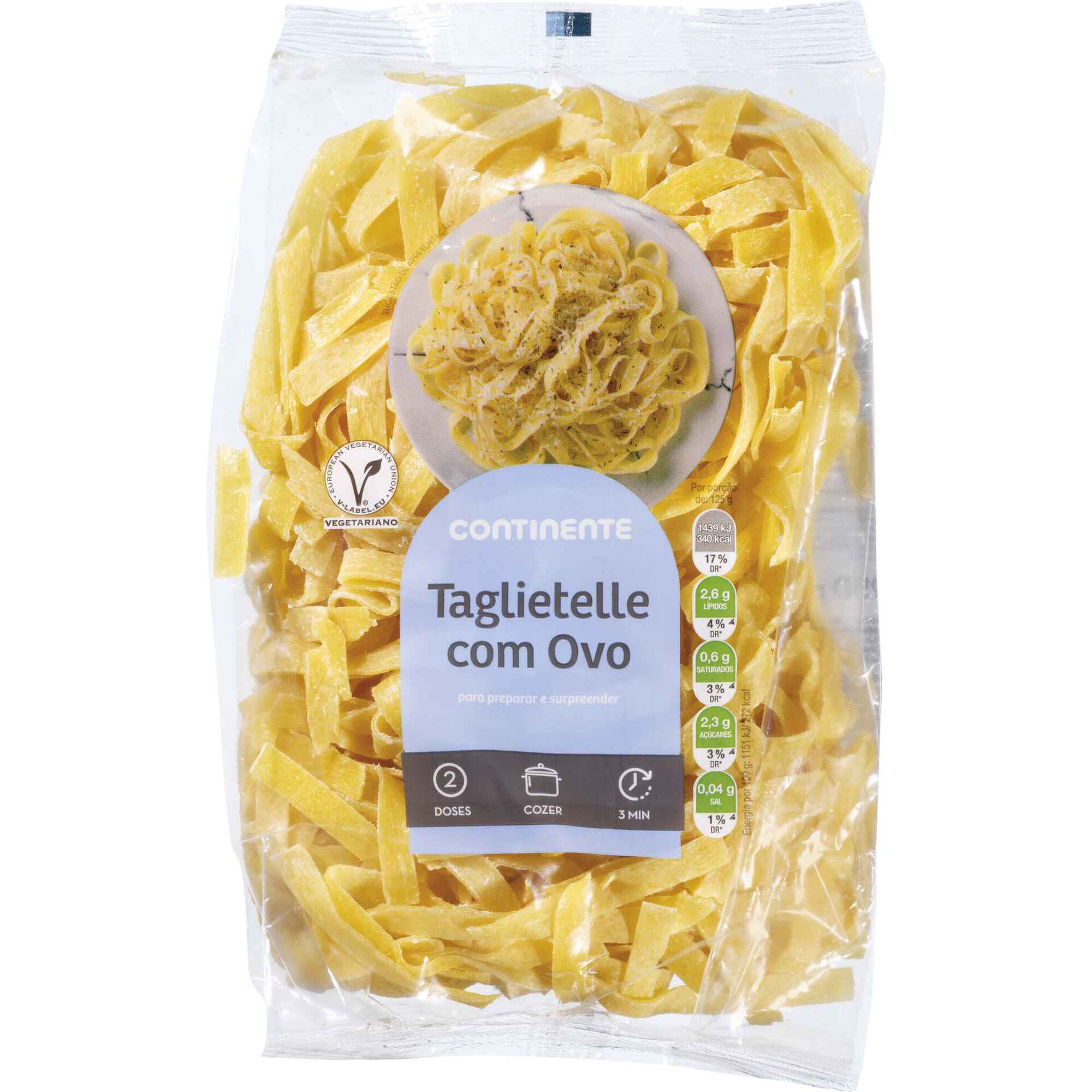 Tagliatelle Fresca com Ovo