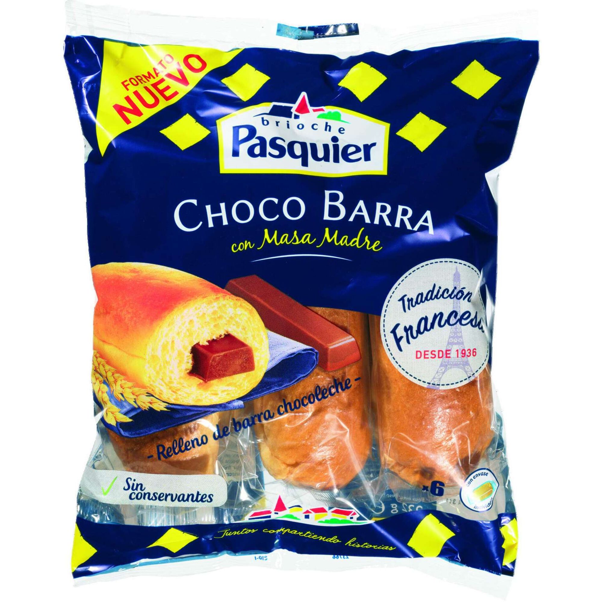 Pão de Leite Brioche com Chocolate Pão de Leite Brioche com Chocolate