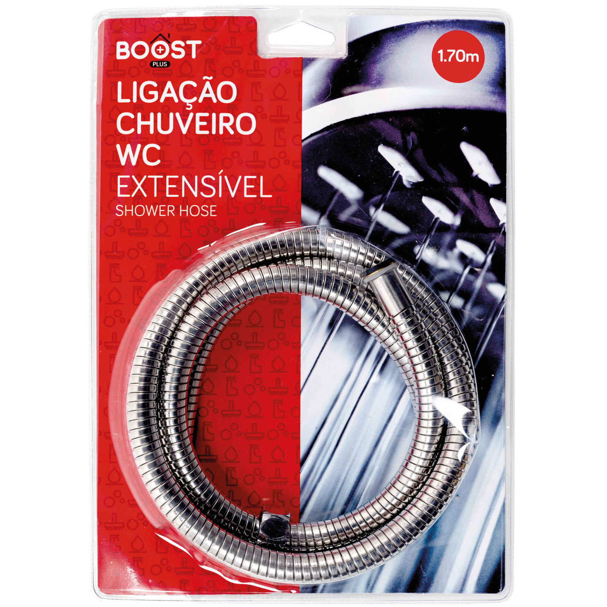 Ligação Extensível Chuveiro 170cm Ligação Extensível Chuveiro 170cm