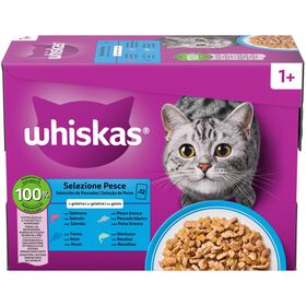 Comida H&uacute;mida para Gato Adulto Peixe Whiskas