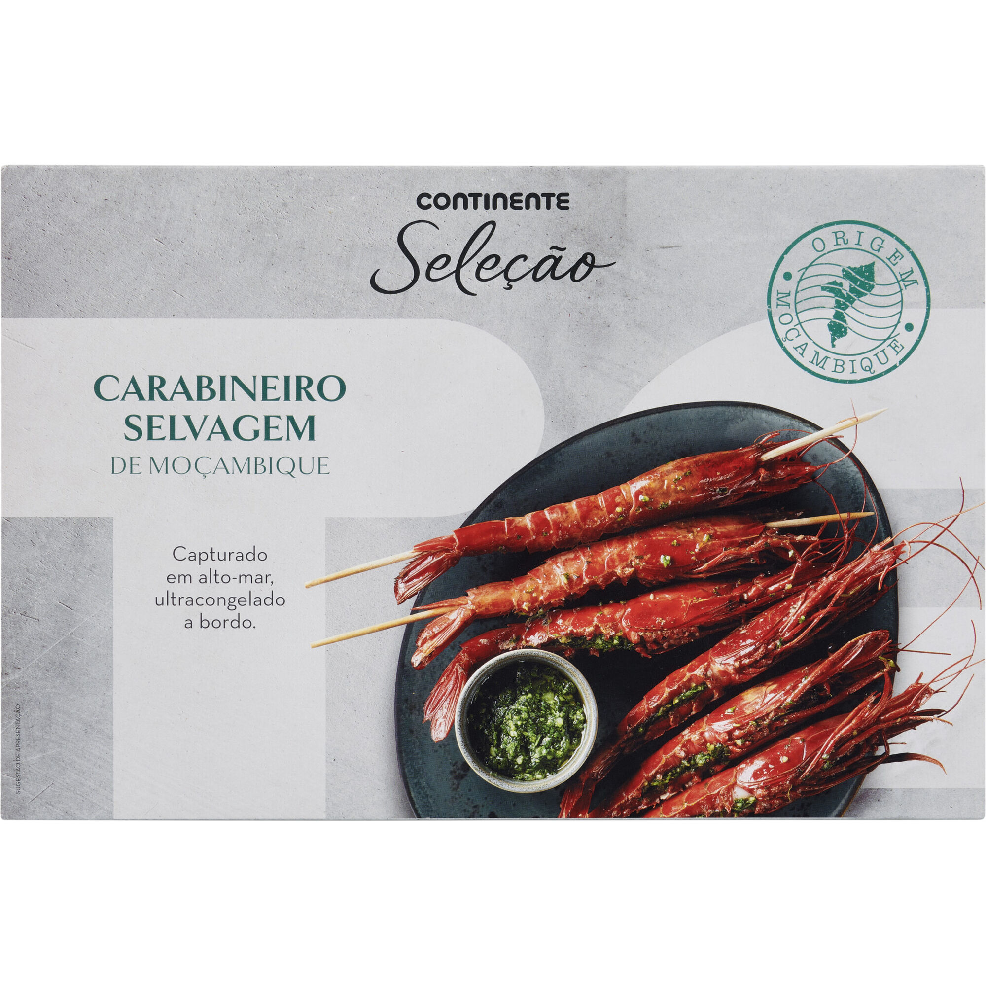 Carabineiro Selvagem de Moçambique Ultracongelado