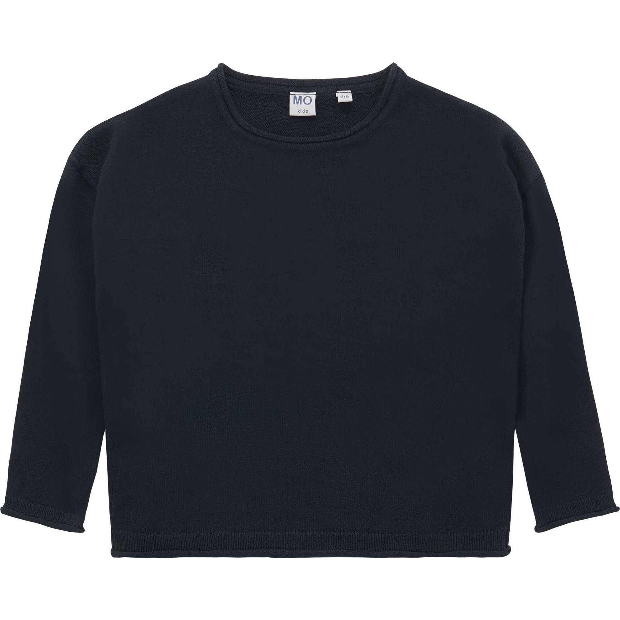 Camisola de Malha Menina Azul Escuro