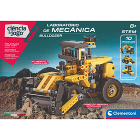 Ci&ecirc;ncia e Jogo - Kit Laborat&oacute;rio de Mec&acirc;nica Buld&oacute;zer