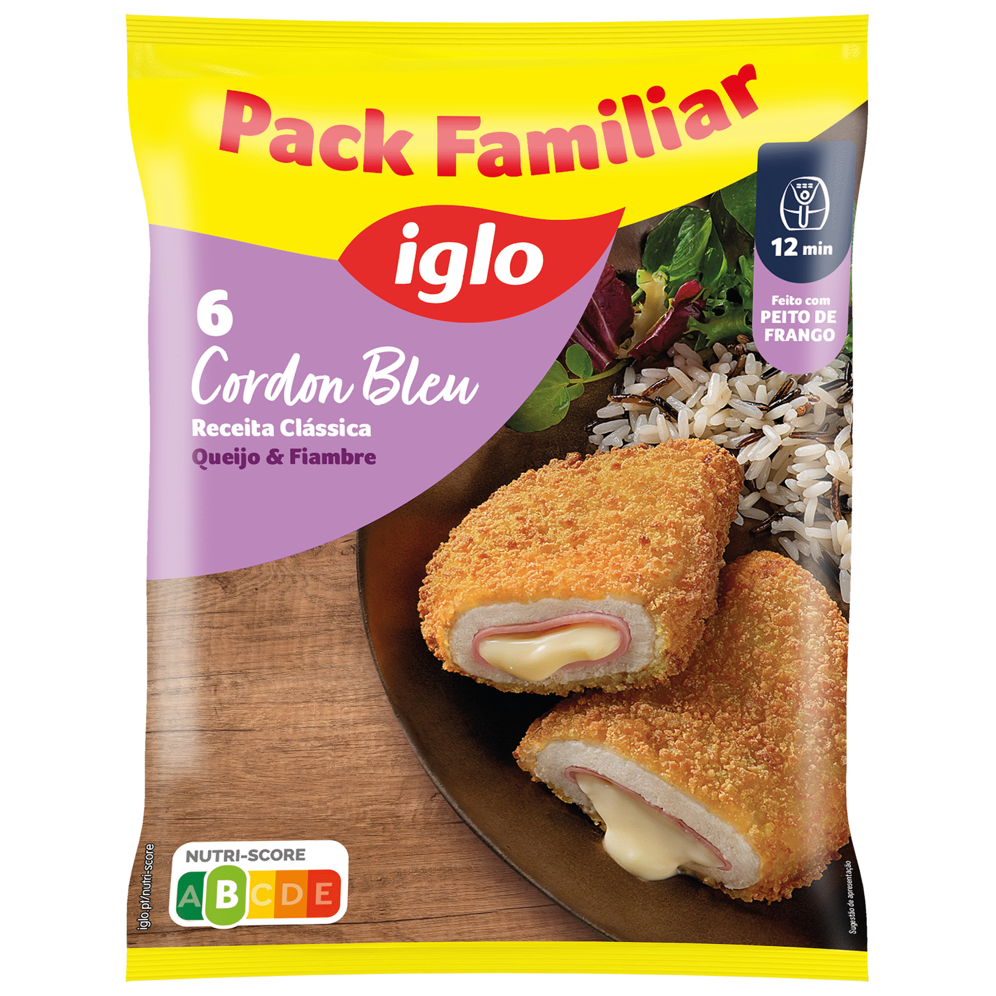 Crocante de Frango Cordon Bleu Iglo