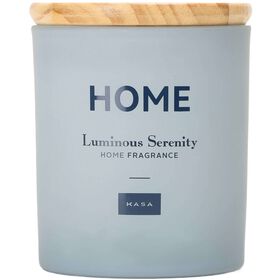 Vela em Copo com Tampa 206g Home Azul Kasa