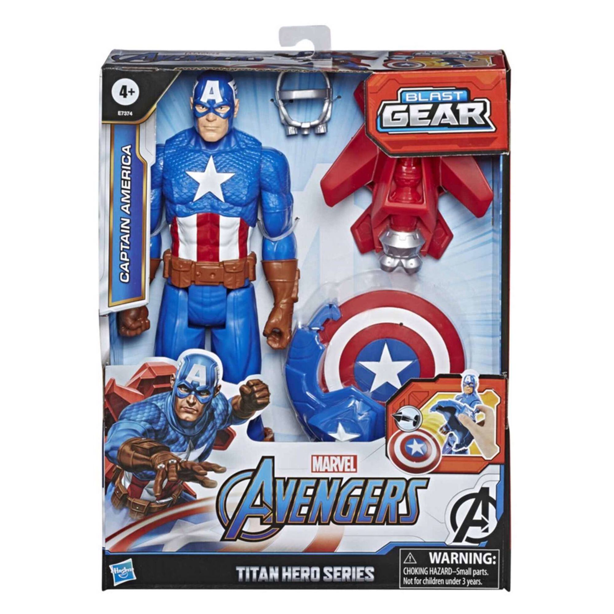 Figura Avengers - Capitão América 30cm Figura Avengers - Capitão América 30cm