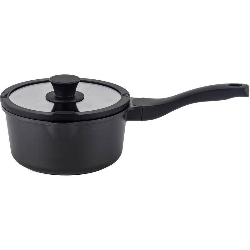 Caçarola com Cabo 18cm All Black Kasa