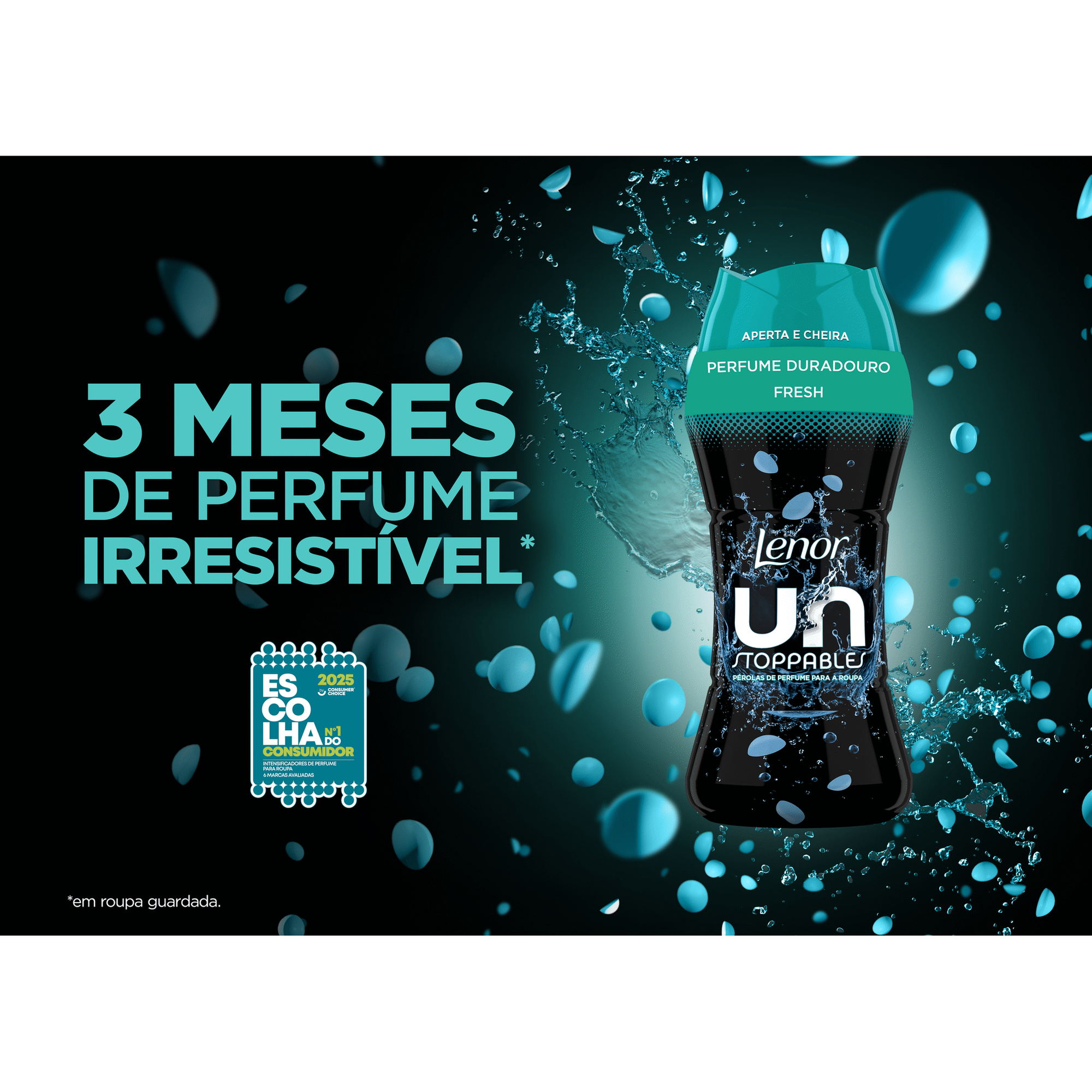 Intensificador Perfume Pérolas Unstoppables Fresh