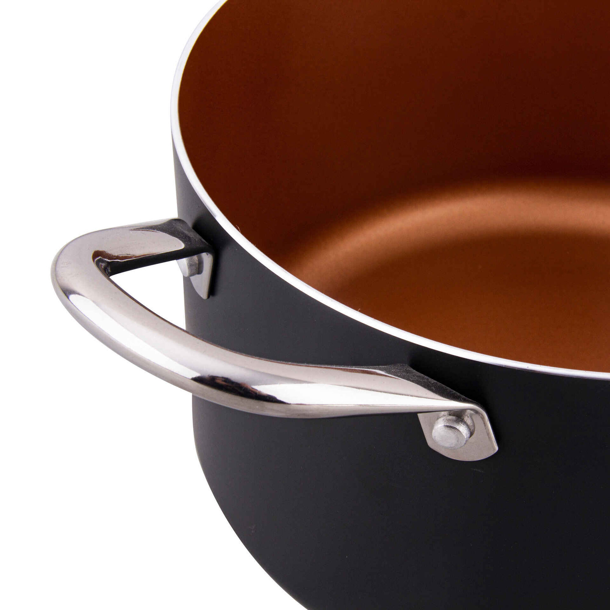 Ca&ccedil;arola Antiaderente Alum&iacute;nio Forno Copper