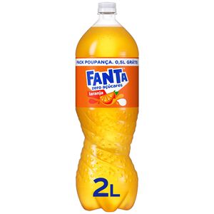 Refrigerante com Gás Laranja sem Açúcar Fanta
