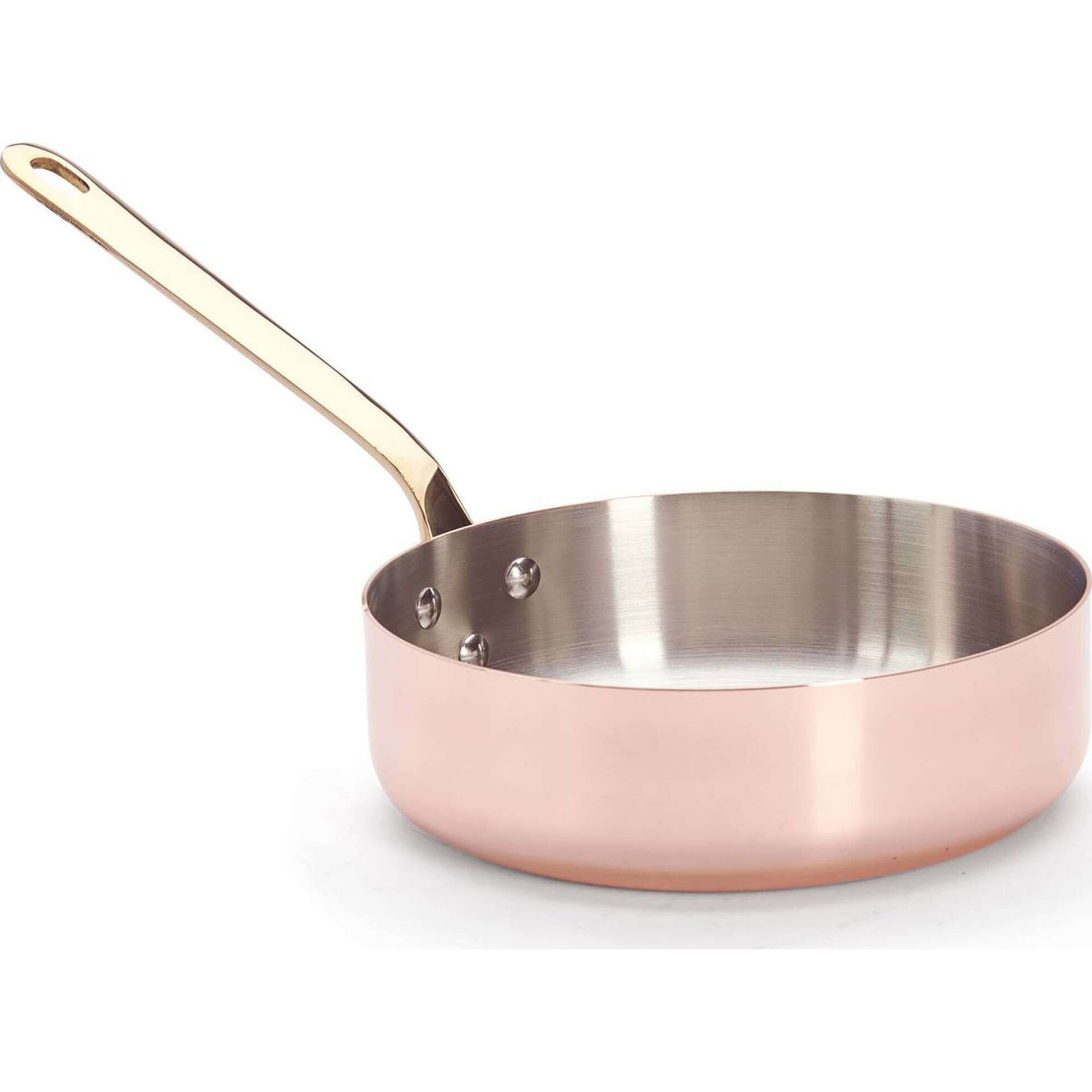 Frigideira Alta Cobre e Inox 20 cm Inocuivre deBuyer
