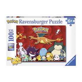 Ravensburger - Puzzle XXL Pok&eacute;mon 100 Pe&ccedil;as