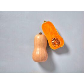 Metade Abóbora Butternut