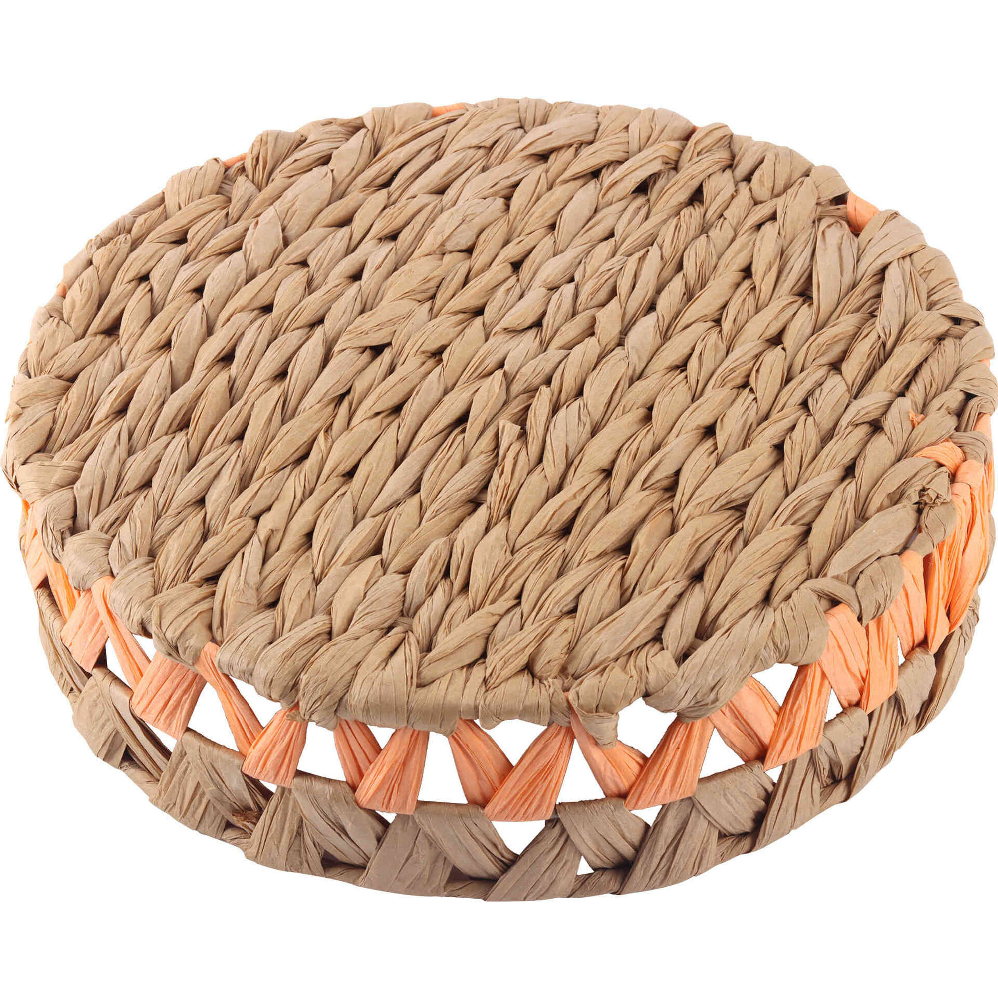 Tabuleiro Seagrass Laranja Kasa