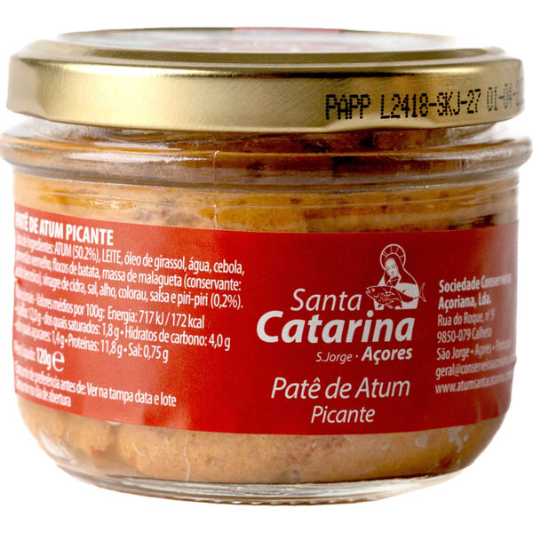 Paté Atum Picante Santa Catarina