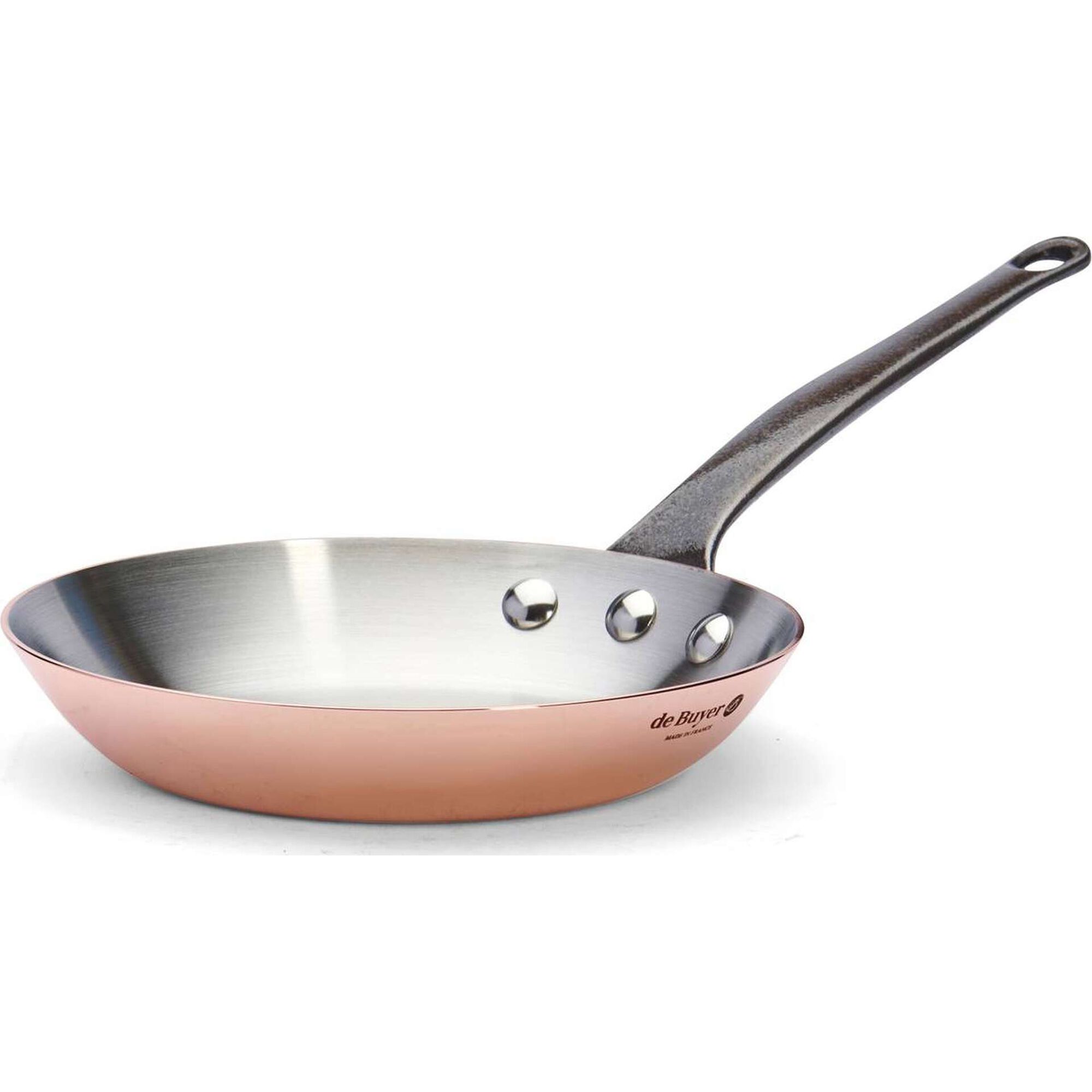 Frigideira Cobre e Inox 20 cm Inocuivre deBuyer